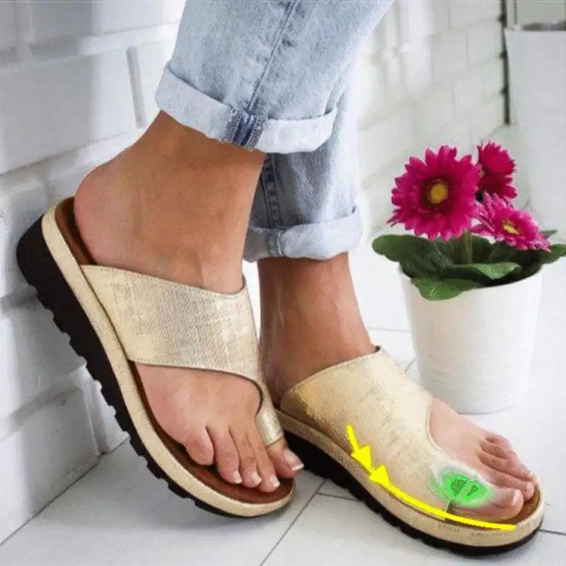 Orthopedic Platform Sandals | Bunion Support & All-Day Comfort